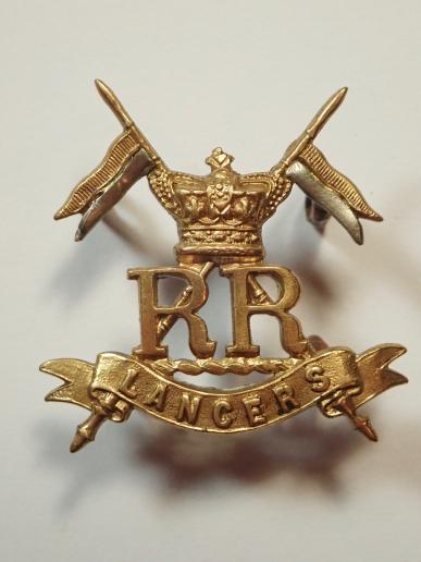 Her Majestys Reserve Regiments (Lancers) Cap Badge.