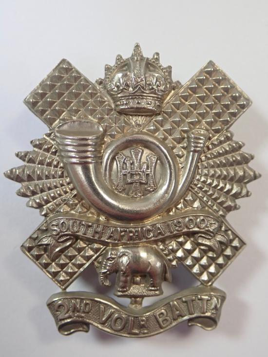 2nd (Glasgow) Volunteer Battalion Highland Light Infantry Cap Badge.