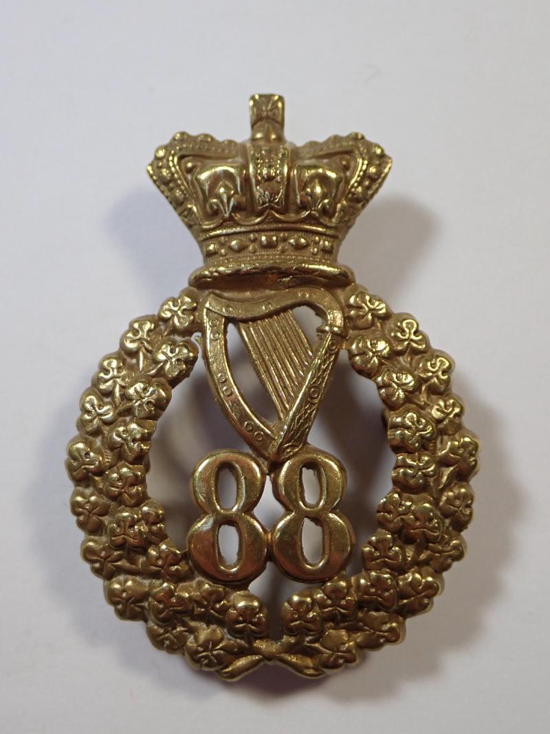 88th (Connaught Rangers) Regiment of Fooot Victorian Glengarry Cap Badge.