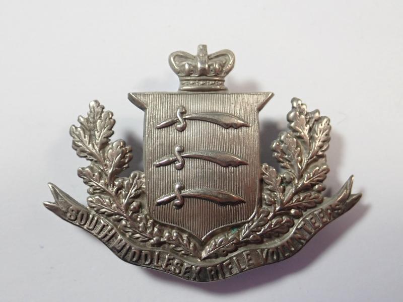 South Middlesex Rifle Volunteers Cap Badge.