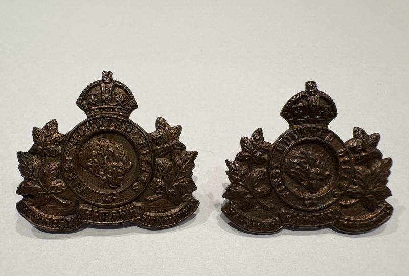 First Mounted Rifles Collar Bases