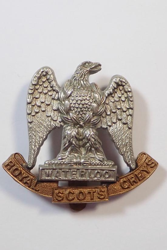 Royal Scots Greys Cap Badge.