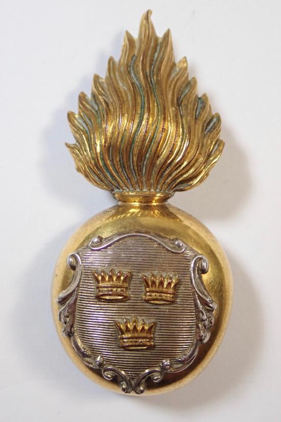 Royal Munster Fusiliers Victorian (circa 1881-96) Officers Glengarry Grenade.