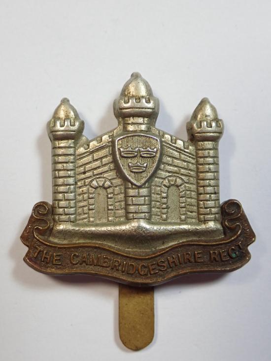 The Camebridgeshire Regiment original Cap Badge.