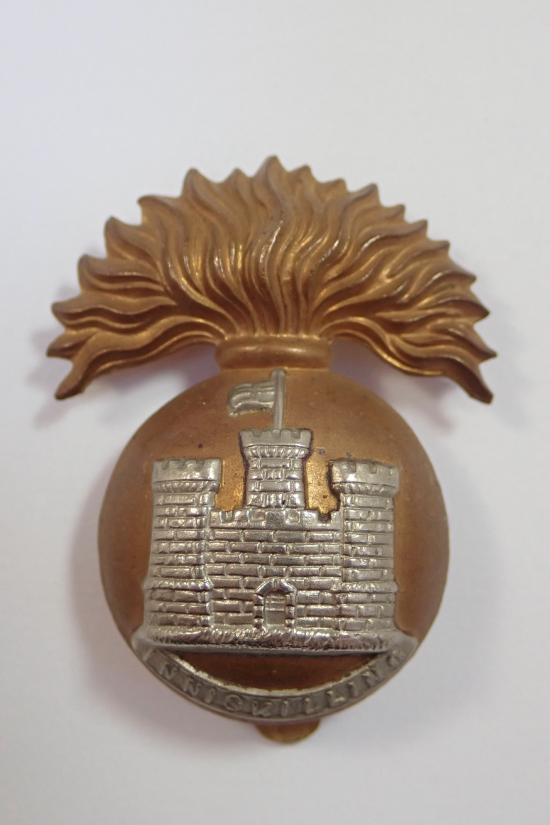 Royal Inniskilling (Pre 1926) original Cap Badge.