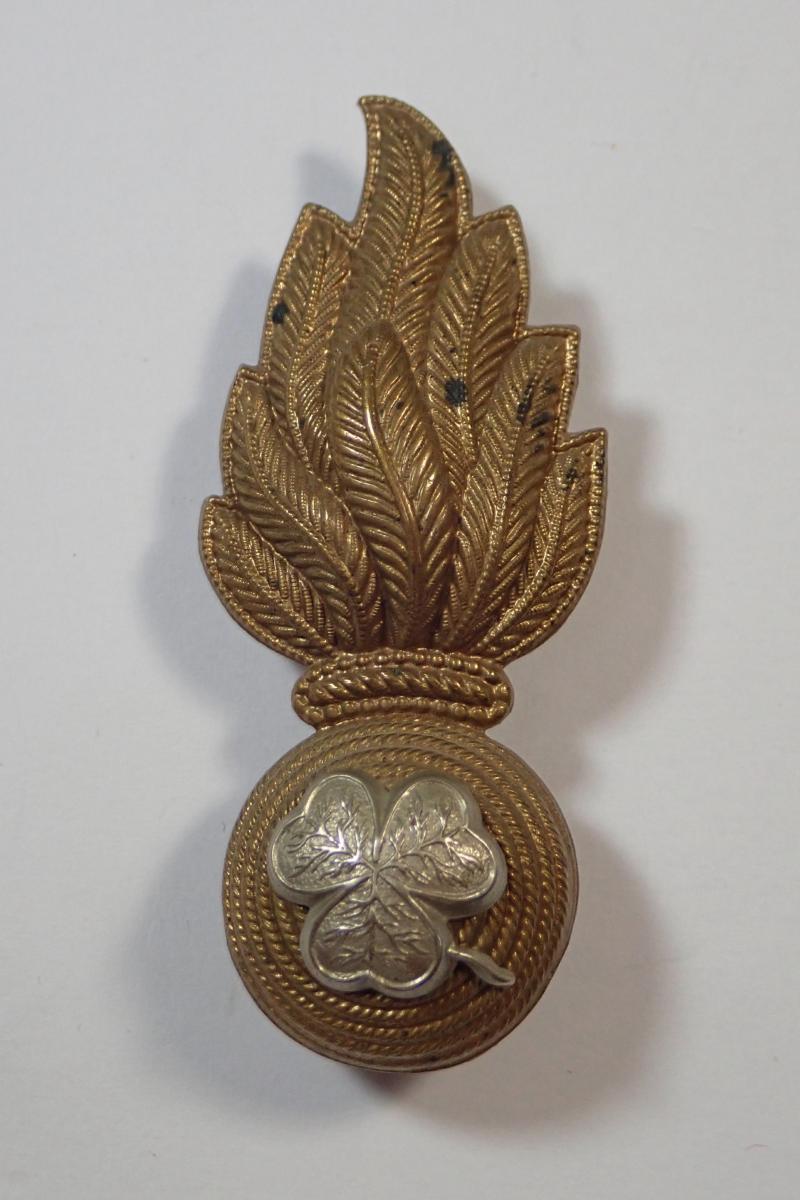 Her Majesty's Reserve Regiments (Irish Fusiliers) Cap Badge.