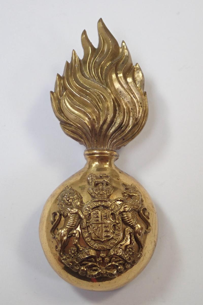 Royal Scots Fusiliers Victorian Officers Pouch Badge.
