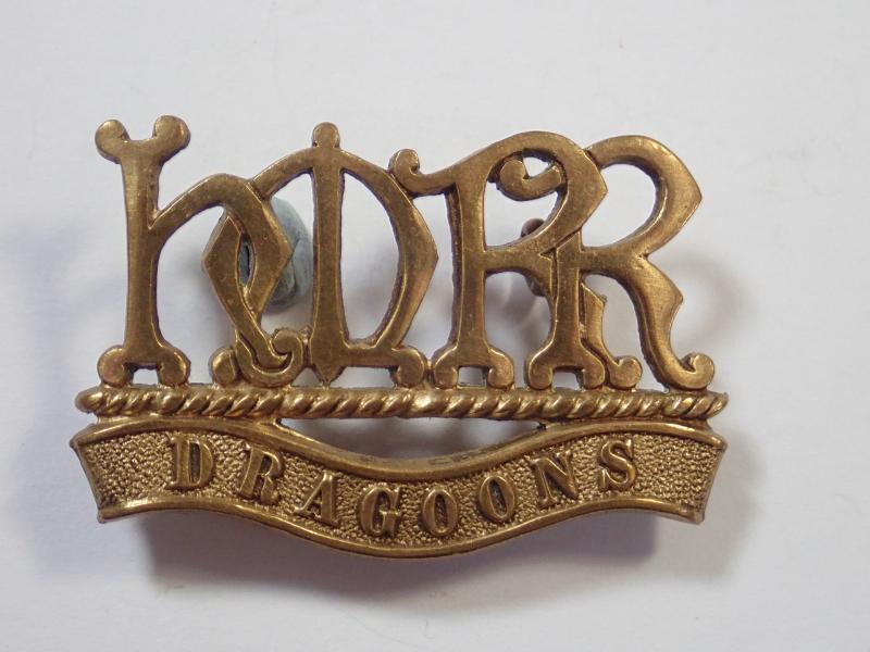 Her Majesty's Reserve Regiments (Dragoons) Shoulder Title.
