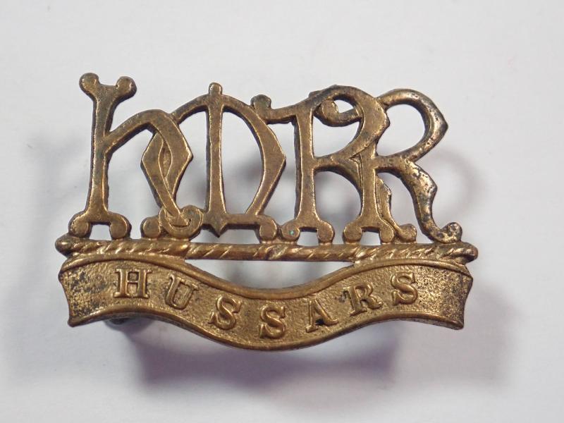 Her Majesty's Reserve Regiments (Hussars) Shoulder Title.
