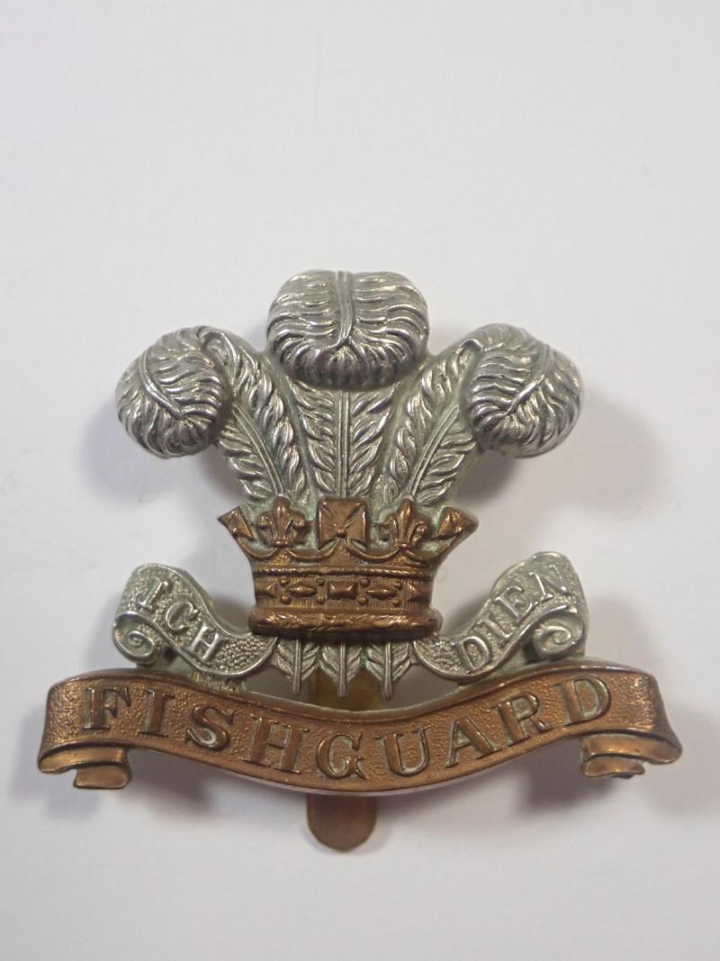 Pembroke (Fishguard) Yeomanry Cap Badge (Firmin).