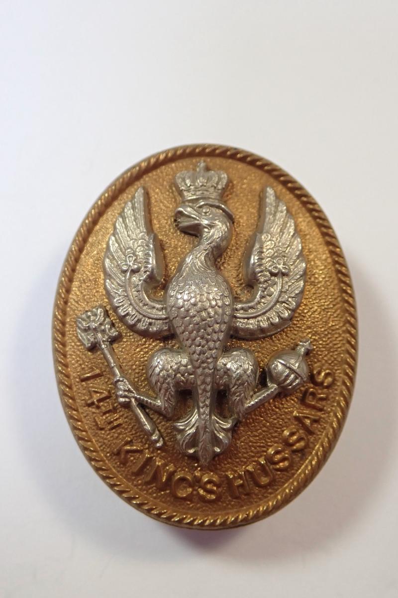 14th Kings Hussars (Pre 1915) Cap Badge.