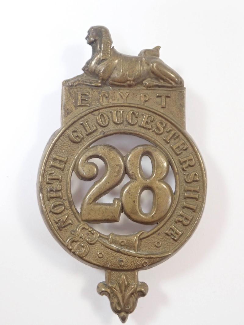 28th (North Gloucestershire) Regiment of Foot Victorian Glengarry Badge