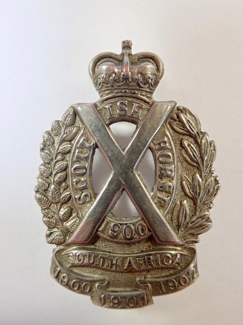 Scottish Horse Yeomanry w/m Cap Badge