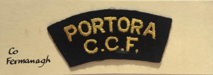 PORTORA CCF CLOTH SHOULDER TITLE