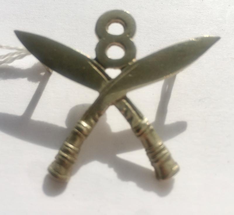 8th Gurkha Rifles Badge