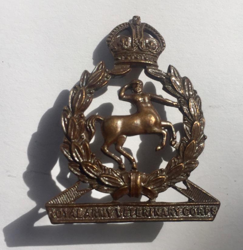 Royal Army Veterinary OSD (Officer's) Collar Badge