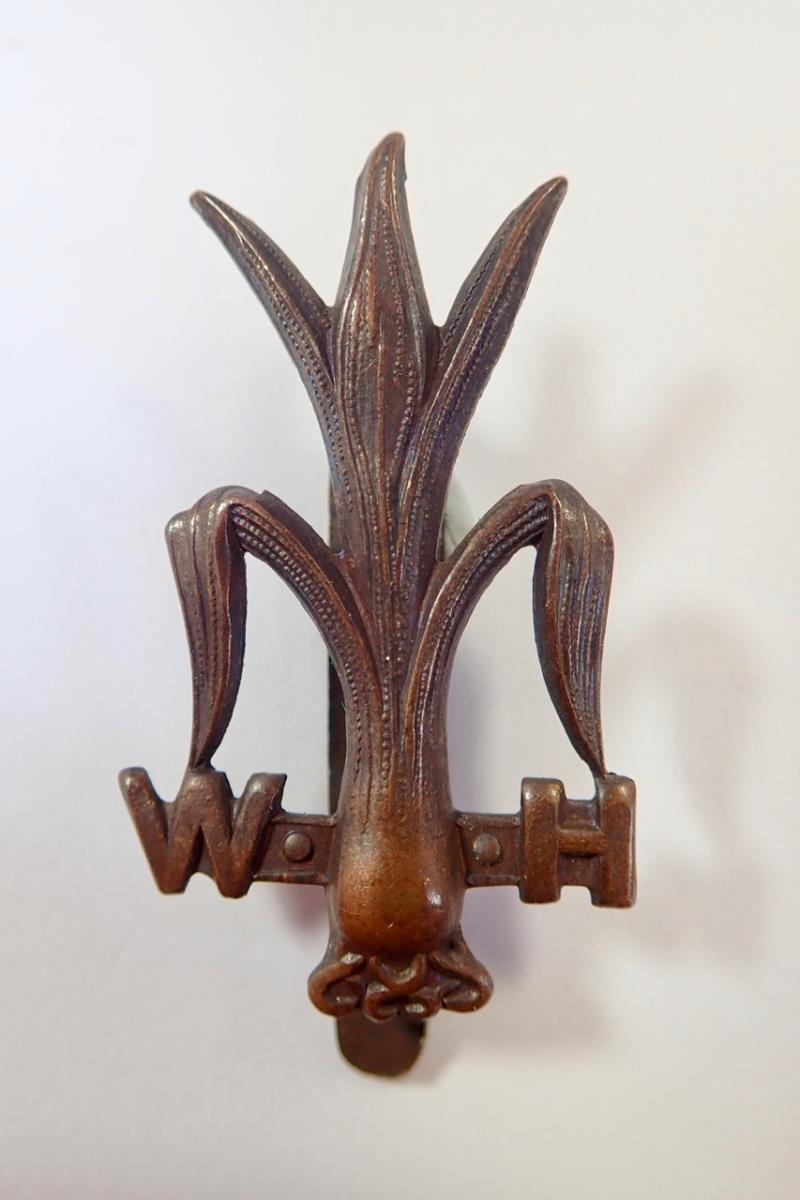 Welsh Horse OSD Cap Badge