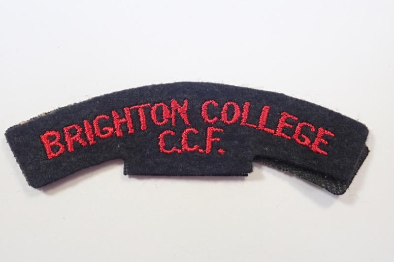 Brighton College CCF Cloth Shoulder Title