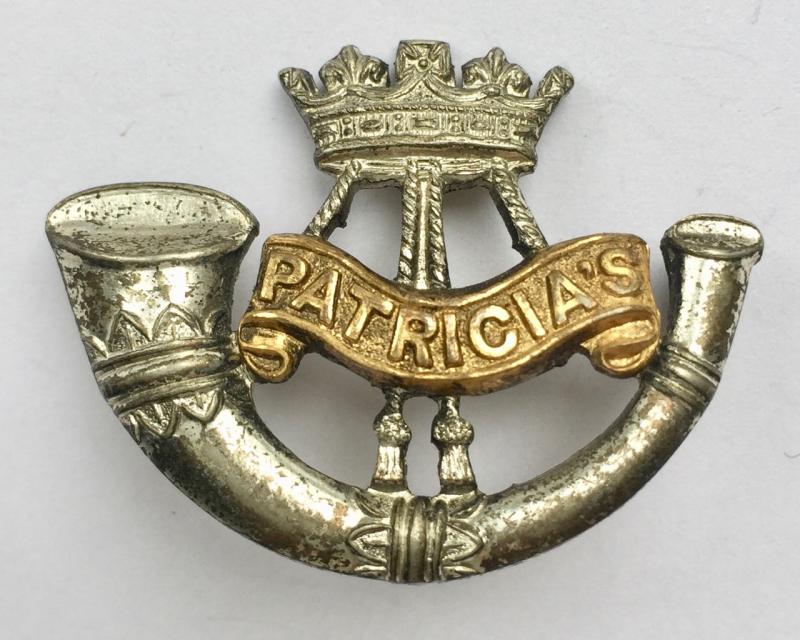 Princess Patricia's Canadian Regiment Officer's Collar Badge