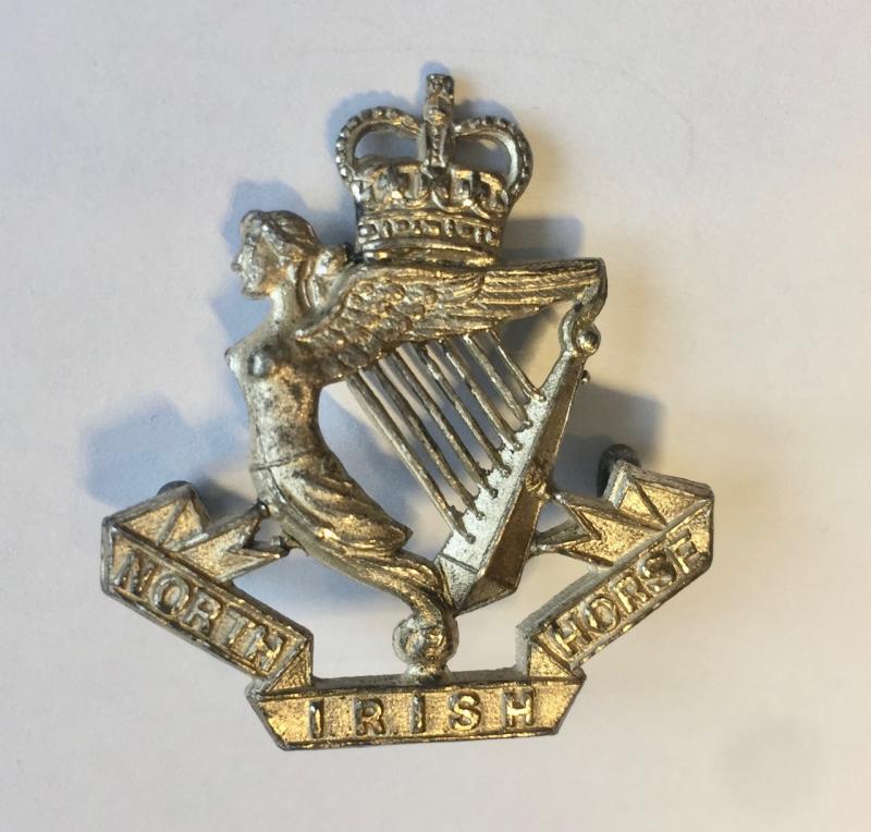 North Irish Horse Officer's Collar Badge: