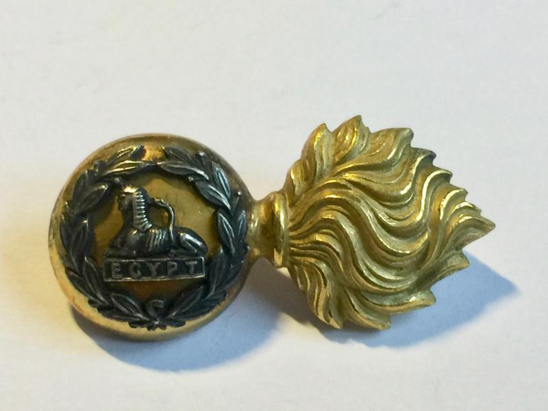 Lancashire Fusiliers Silver & Gilt Collar Badge