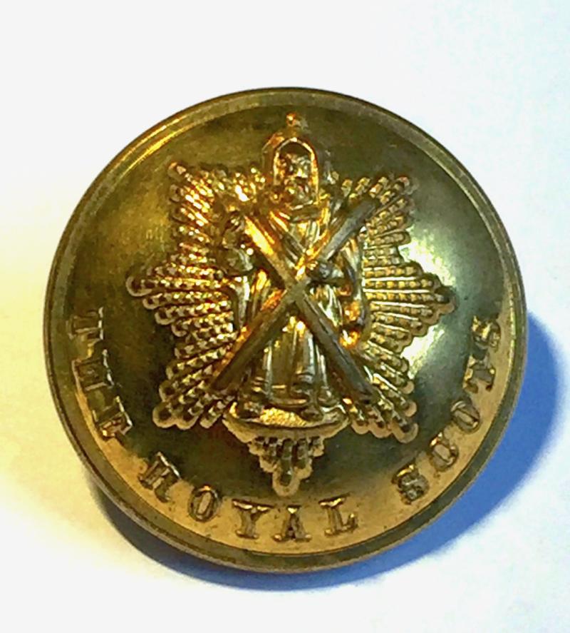 Large The Royal Scots Gilt Button