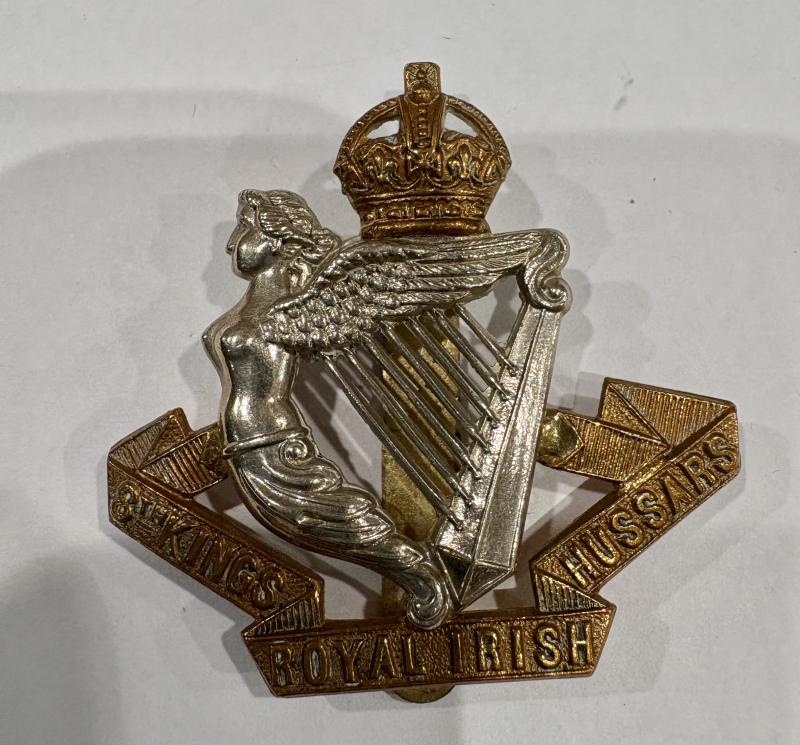 8th Royal Irish Hussars Cap Badge