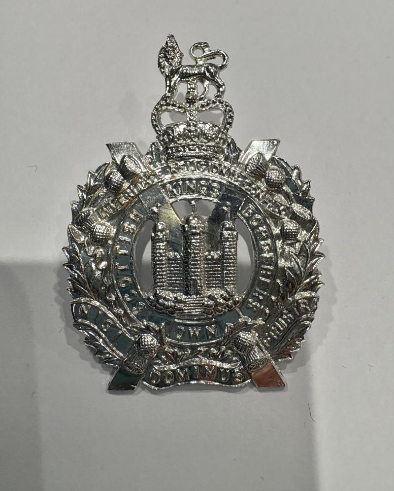 Scottish King's Own Borderers Anodised/Staybrite