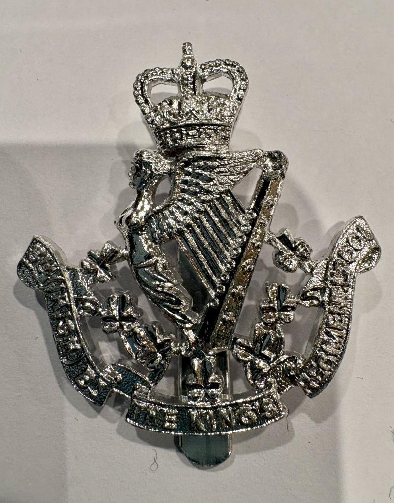 8th Irish Regiment. Anodised/Staybrite