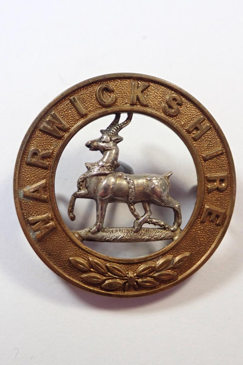 Warwickshire Regiment (Pre 1913) Helmet Plate Centre.