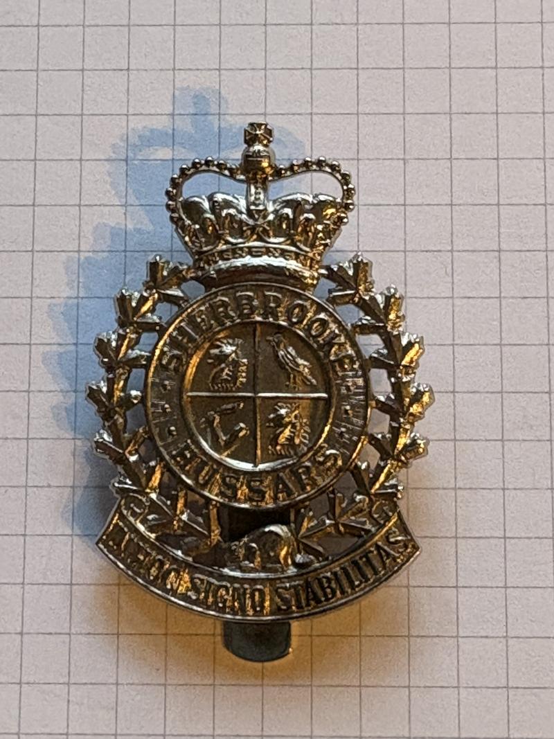 Canadian Cap Badge. Sherbrooke Hussars