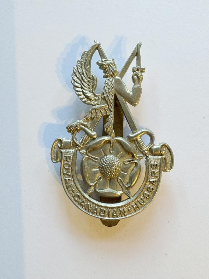 Canadian Cap Badge. Royal Canadian Hussars