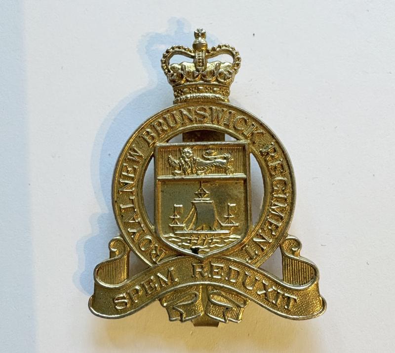 Canadian Cap Badge. Royal New Brunswick Reg't