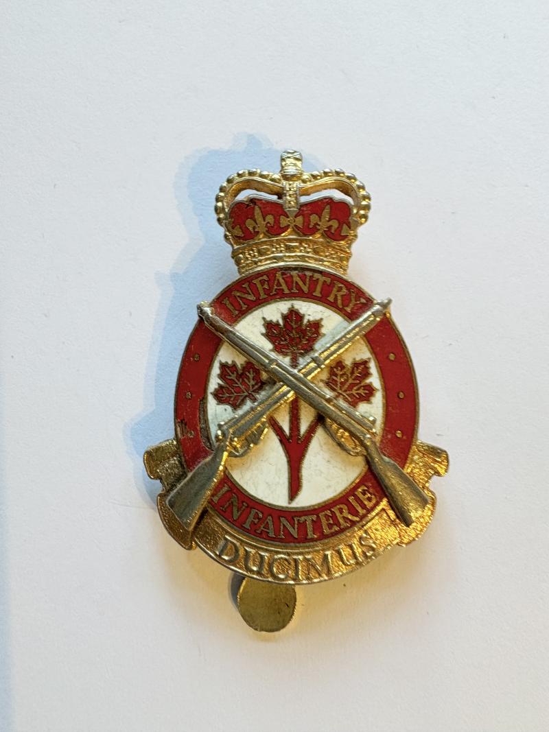 Canadian Cap Badge. Infantry Regiment