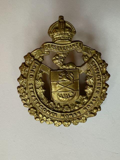 Canadian Cap Badge. Lord Strathcona's Horse