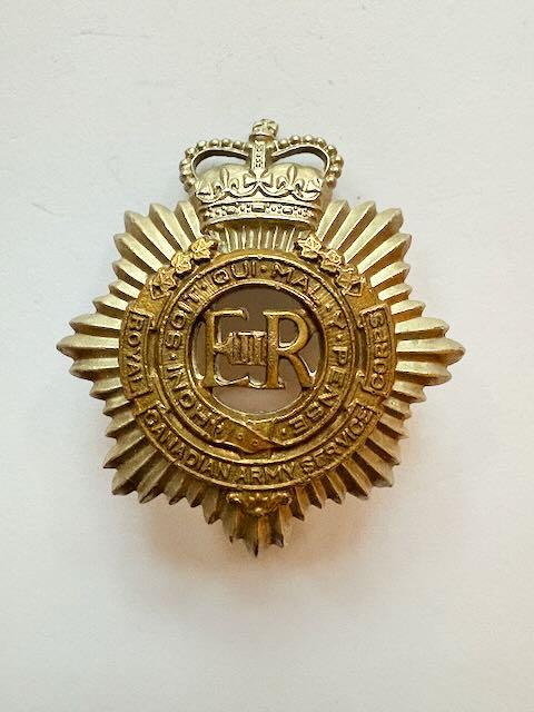 Canadian Cap Badge. Royal Canadian ASC