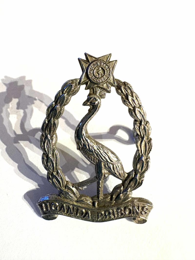Obsolete Uganda Prisons Service Cap Badge