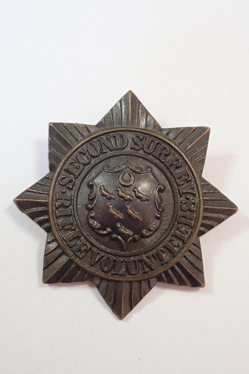 Second Surrey Rifle Volunteers (Pre 1883) Glengarry Badge.