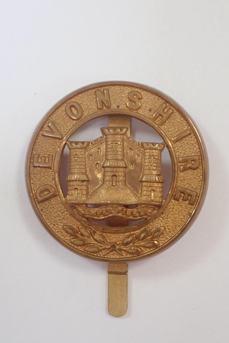 Devonshire Regiment Pagri Cap Badge.