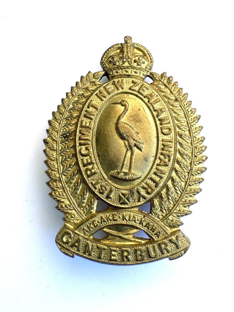 1st Regiment New Zealand Infantry Cap Badge by Tiptaft