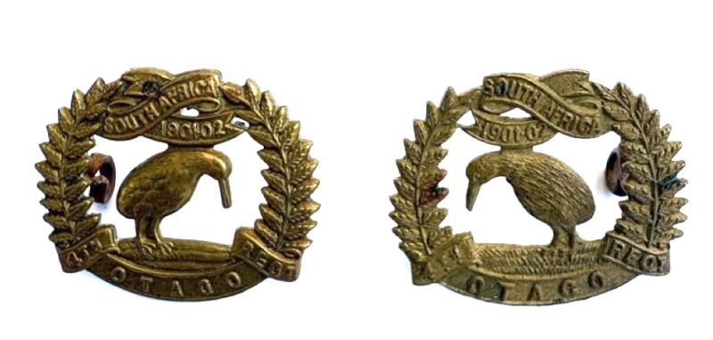 New Zealand Collar Badges: 4th Otago Regiment