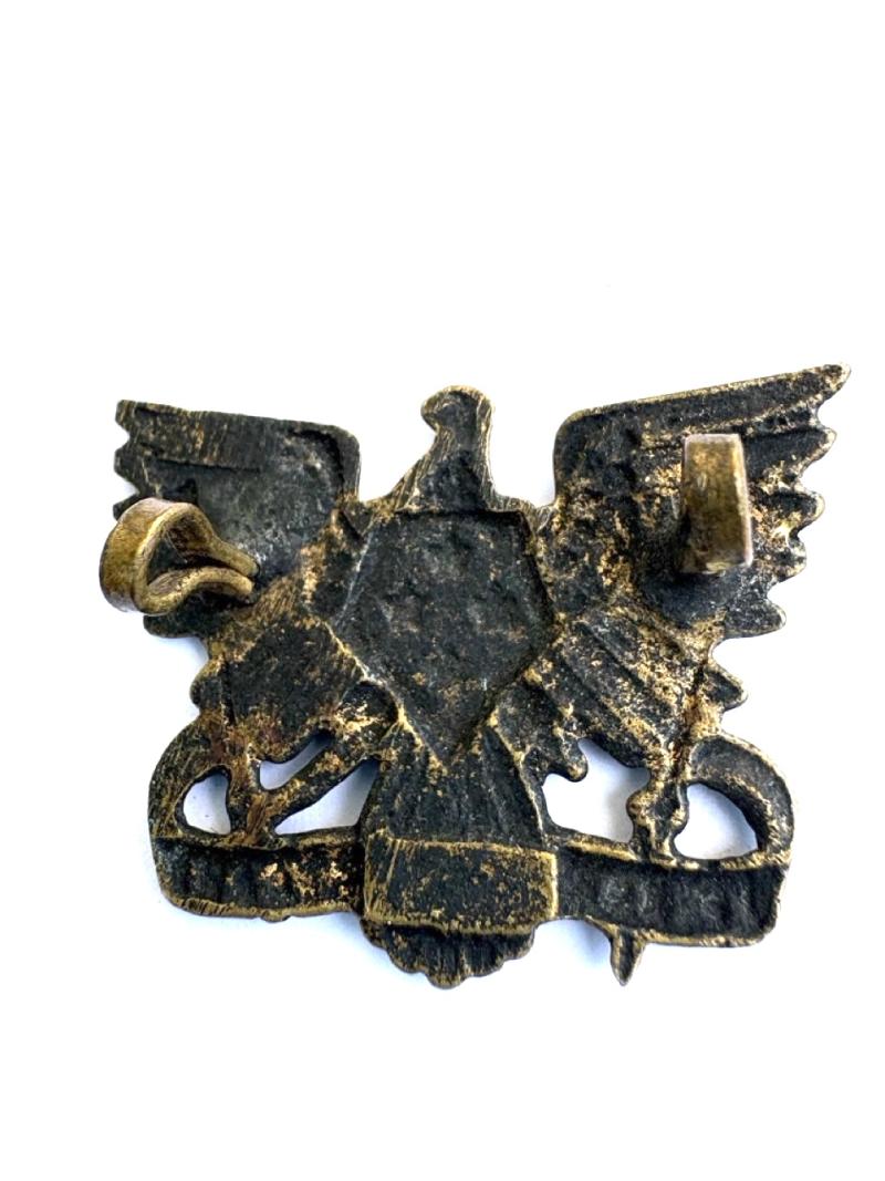 3rd (Auckland) Mounted Rifles Regiment Collar Badge