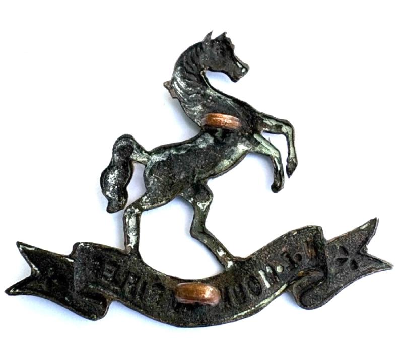 New Zealand Cap Badge, Officer's Bronze: NZ Mounted Rifles