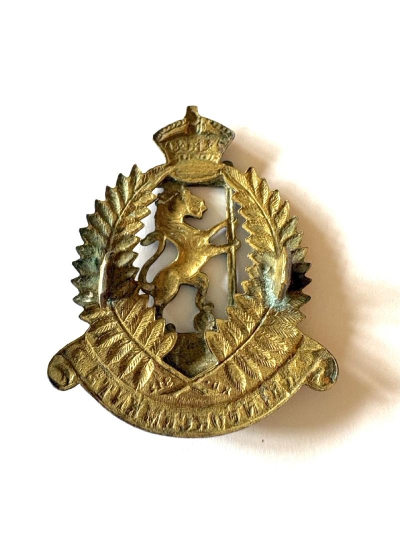 New Zealand WW1 Cap Badge: REINFORCEMENTS - Scarce