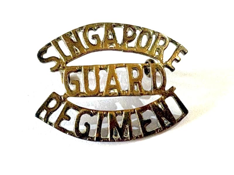 Singapore Guard Regiment Shoulder Title