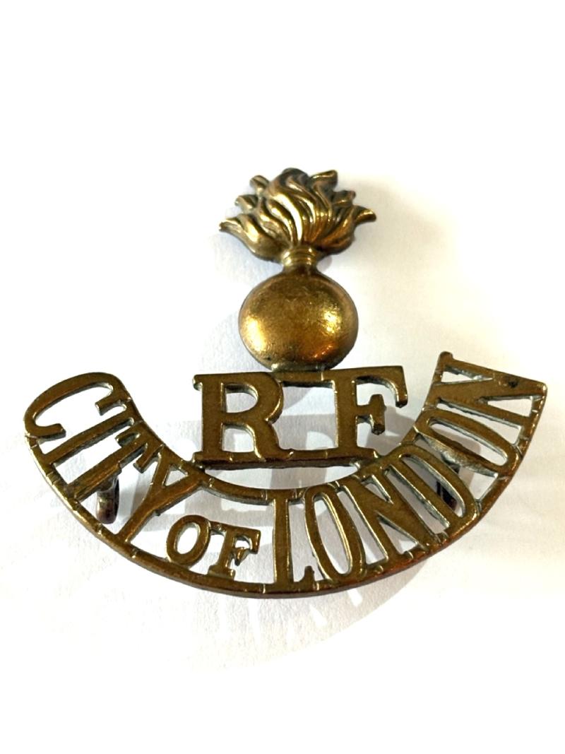 RF CITY OF LONDON with Flaming Grenade