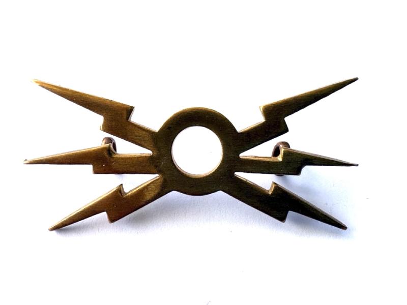 Brass Wireless Operator Badge - Scarce
