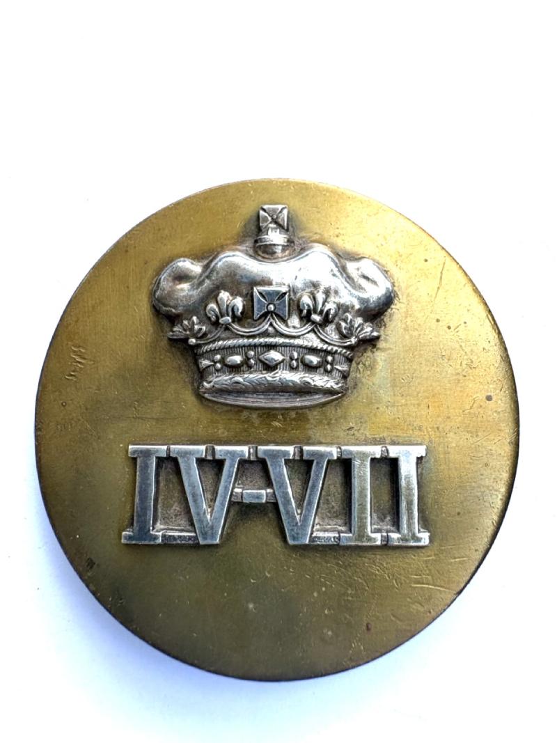 4th/7th Royal Dragoon Guards Bridle Ear Boss