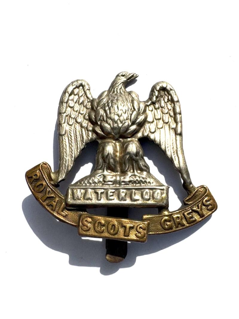 Royal Scots Greys Cap Badge - Edwardian