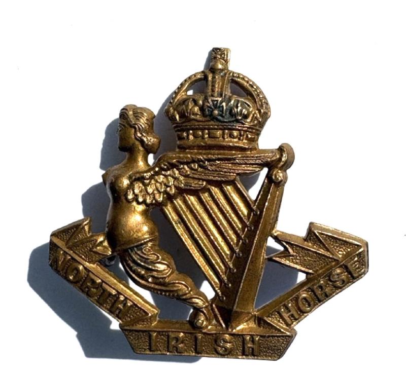 North Irish Horse Cap Badge